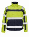 Mascot Veiligheids Werkjas Cameta 07109-470 hi-vis geel/marine